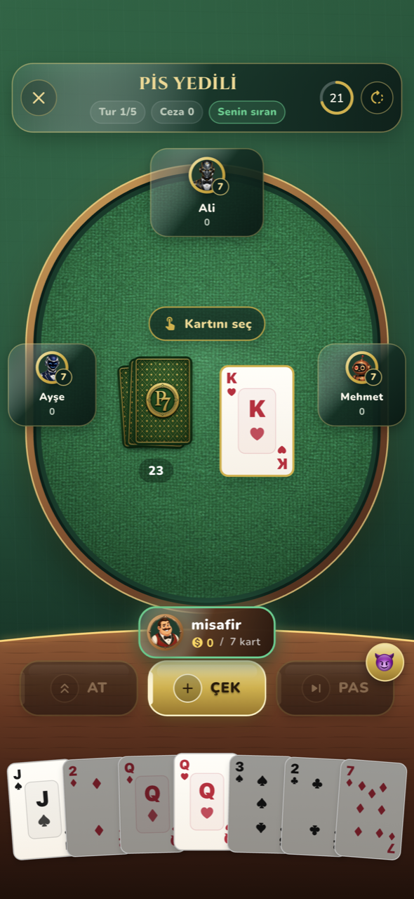 Pis Yedili gameplay